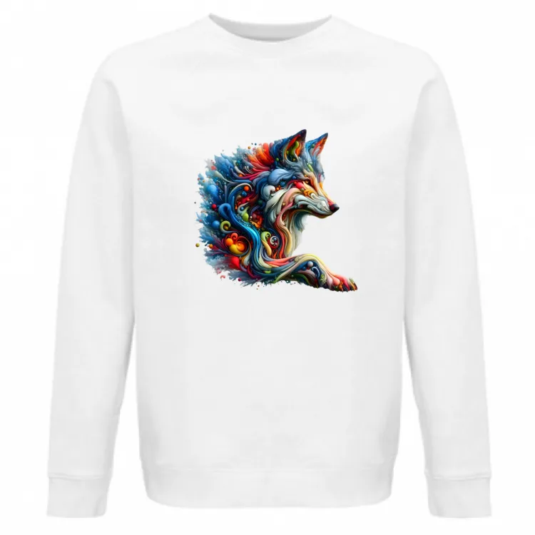 Lupo colorato