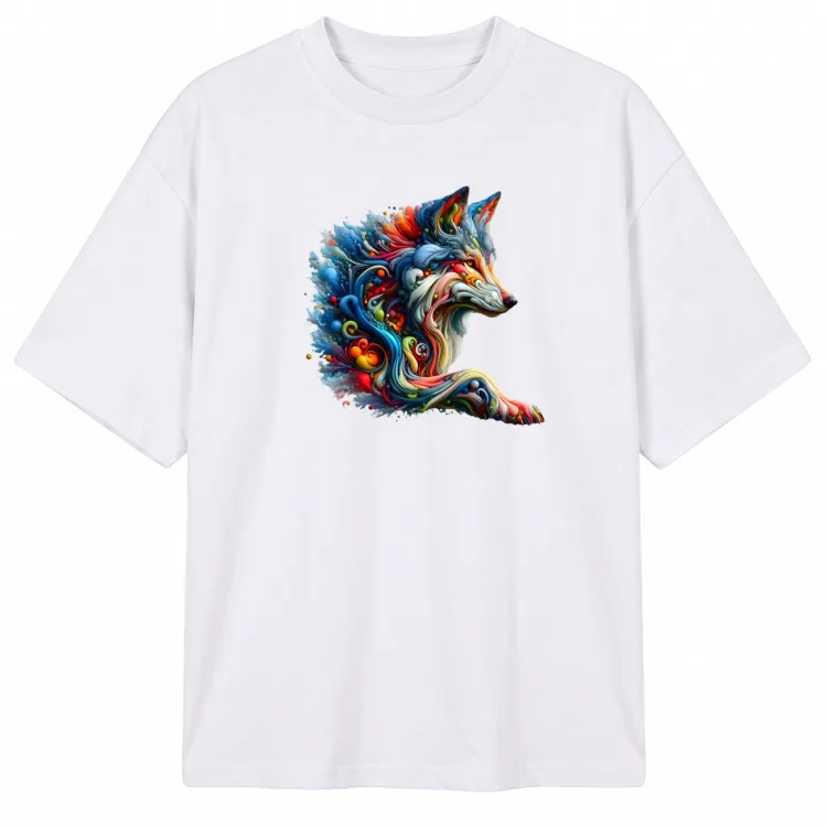 Lupo colorato