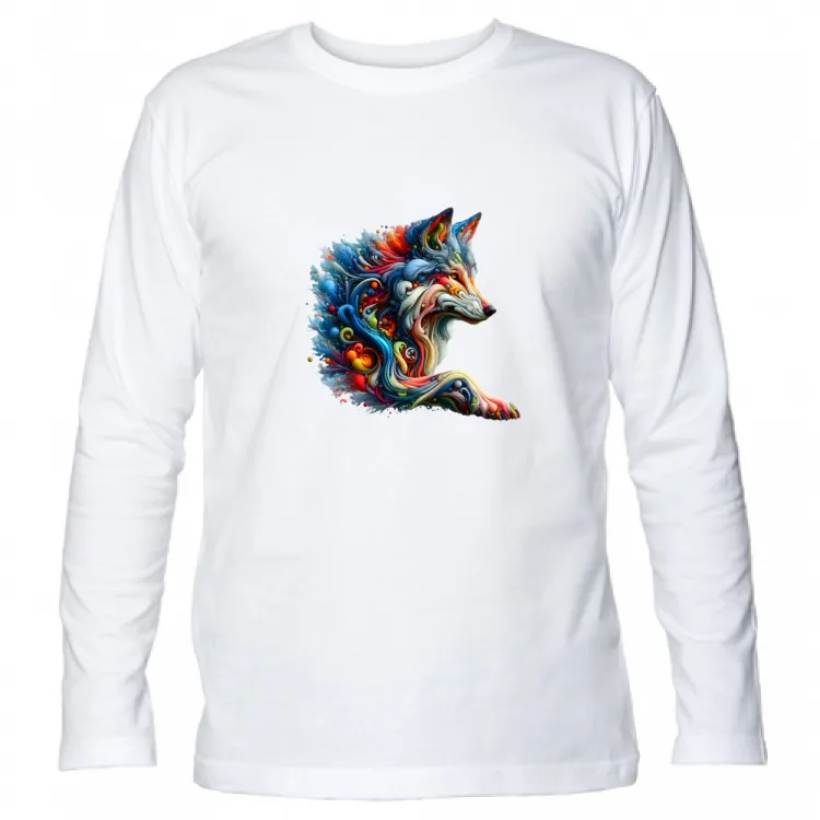 Lupo colorato
