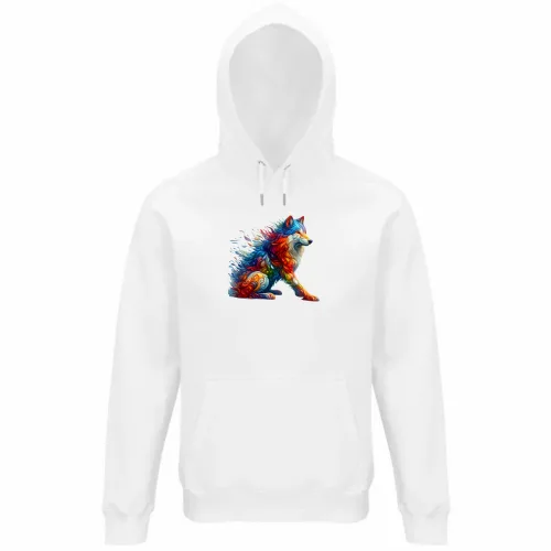 Felpa Organica Unisex Cappuccio