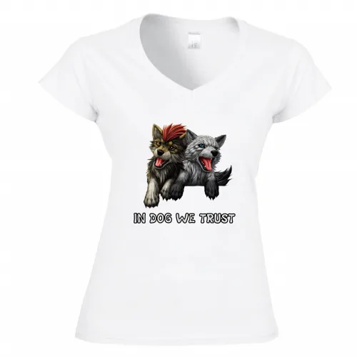 T-Shirt Donna Scollo V