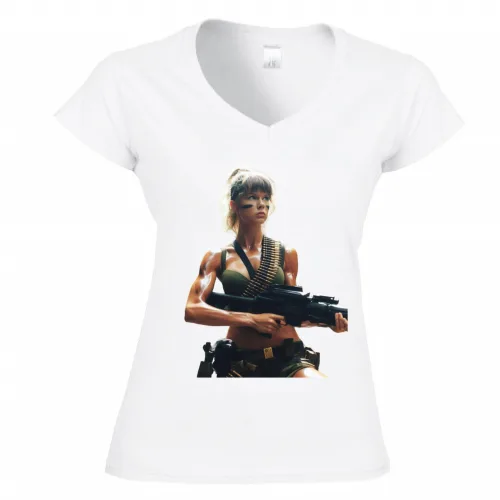 T-Shirt Donna Scollo V