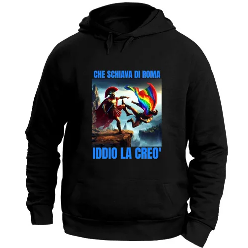 Felpa con Cappuccio Unisex Large