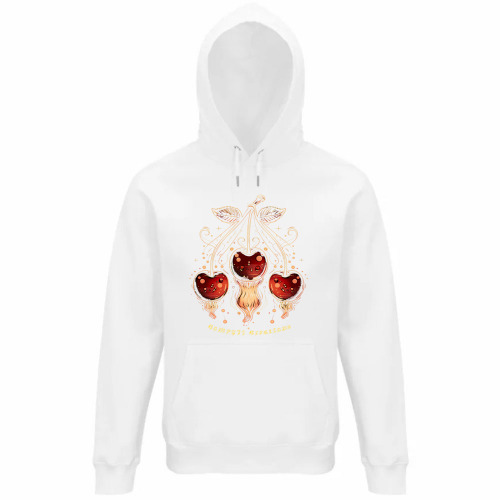Felpa Organica Unisex Cappuccio