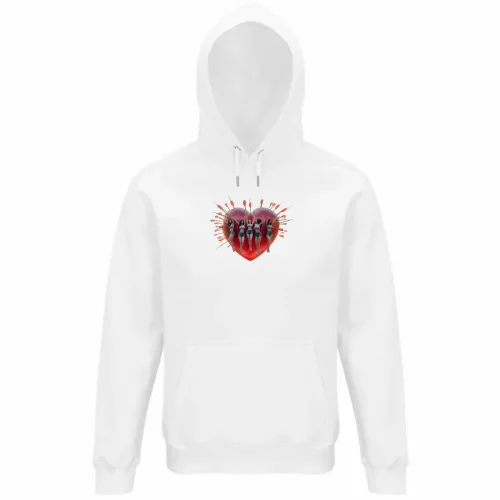 Felpa Organica Unisex Cappuccio