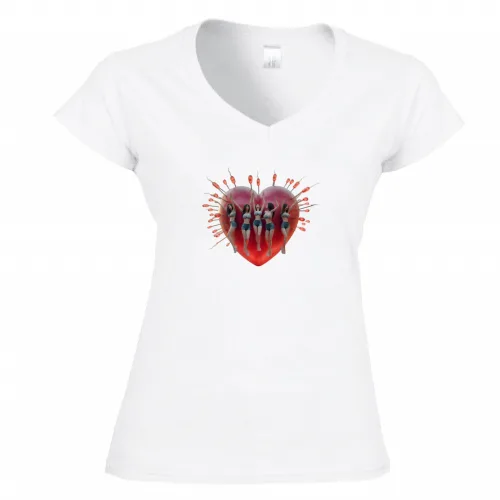 T-Shirt Donna Scollo V