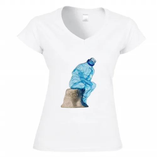 T-Shirt Donna Scollo V