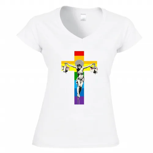 T-Shirt Donna Scollo V