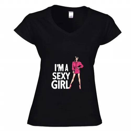 T-Shirt Donna Scollo V