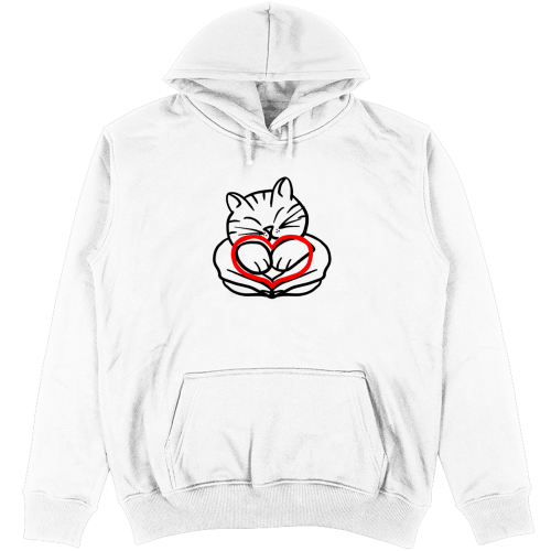 Felpa Unisex con Cappuccio