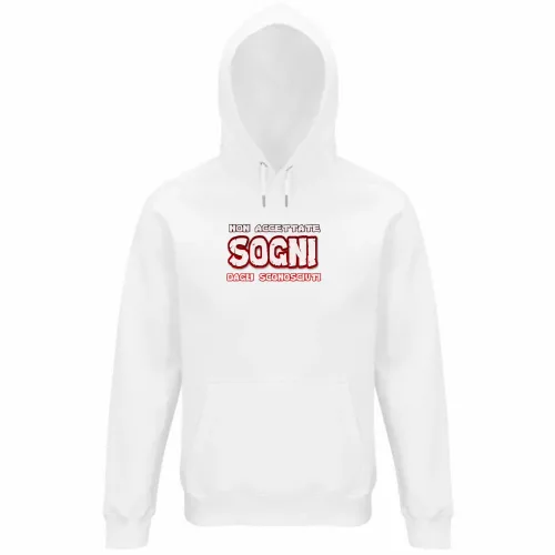Felpa Organica Unisex Cappuccio