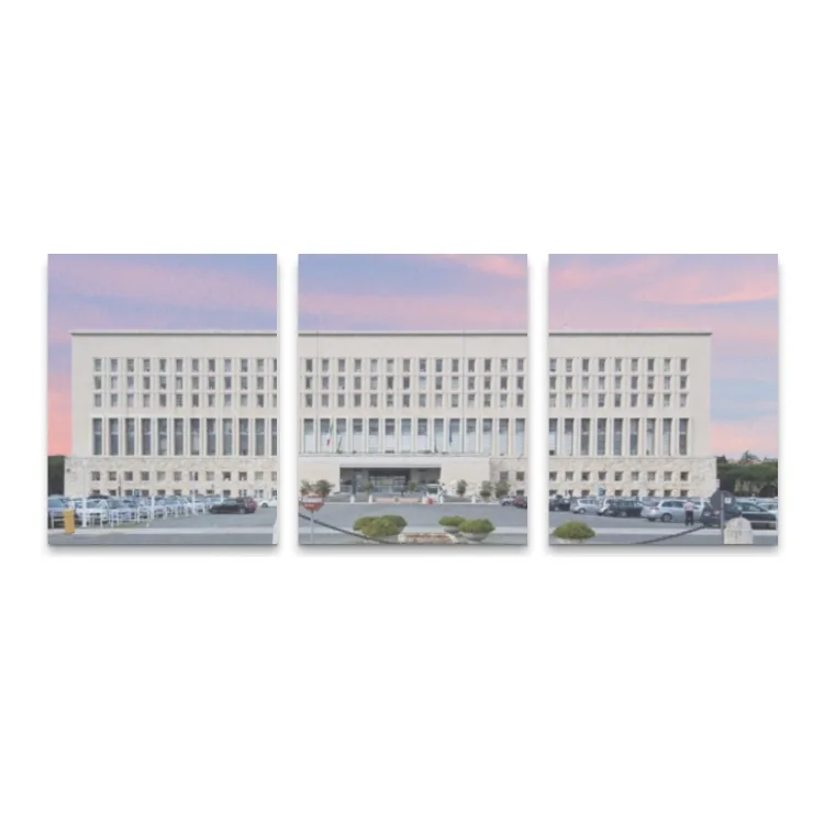 Farnesina in rosa (trittico)