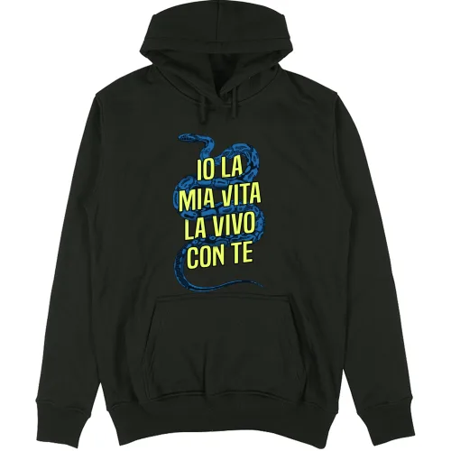 Felpa Unisex con Cappuccio 