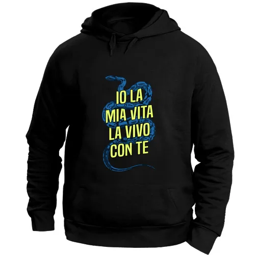 Felpa Unisex con Cappuccio Large