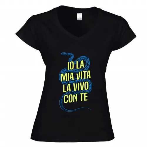 T-Shirt Donna Scollo V