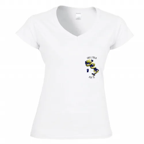 T-Shirt Donna Scollo V