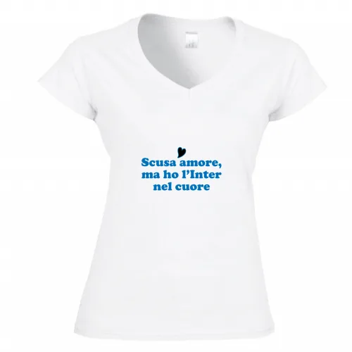 T-Shirt Donna Scollo V
