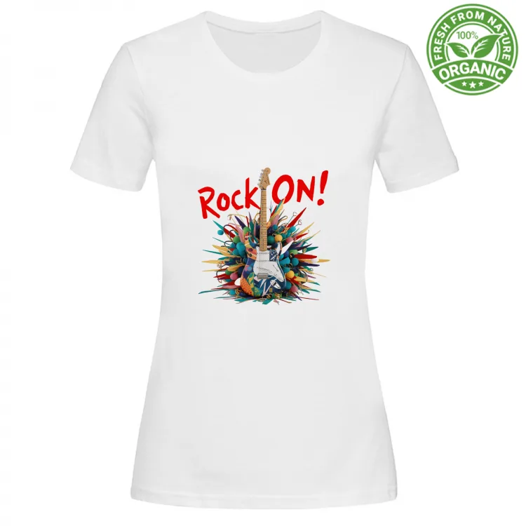 RdMix Official T-Shirt Woman Organic Rock On