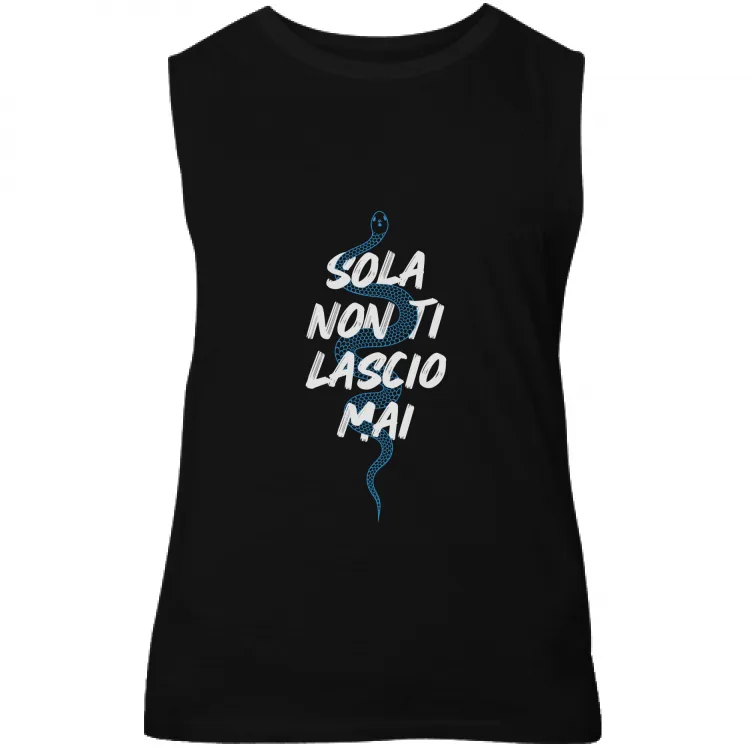 SOLA NON TI LASCIO MA-black