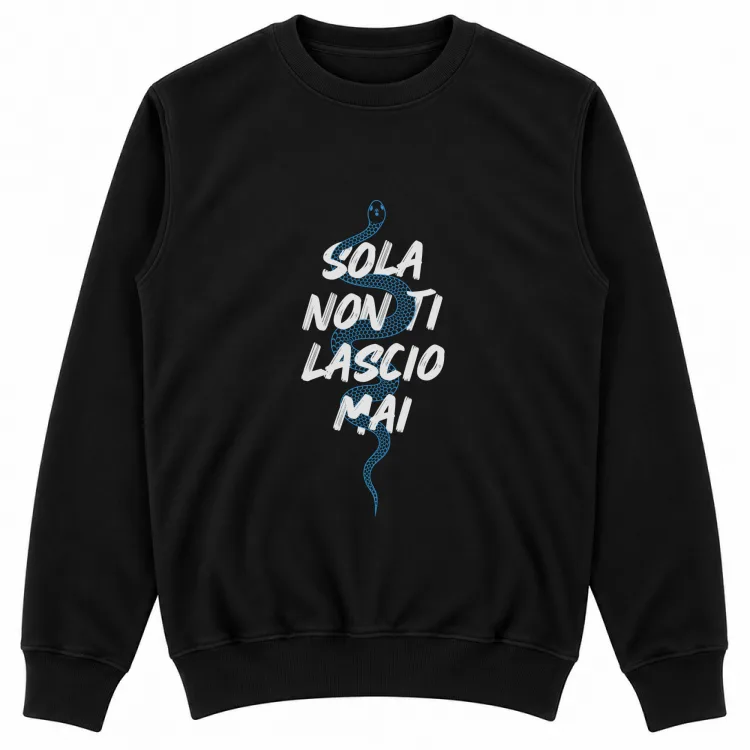 SOLA NON TI LASCIO MA-black