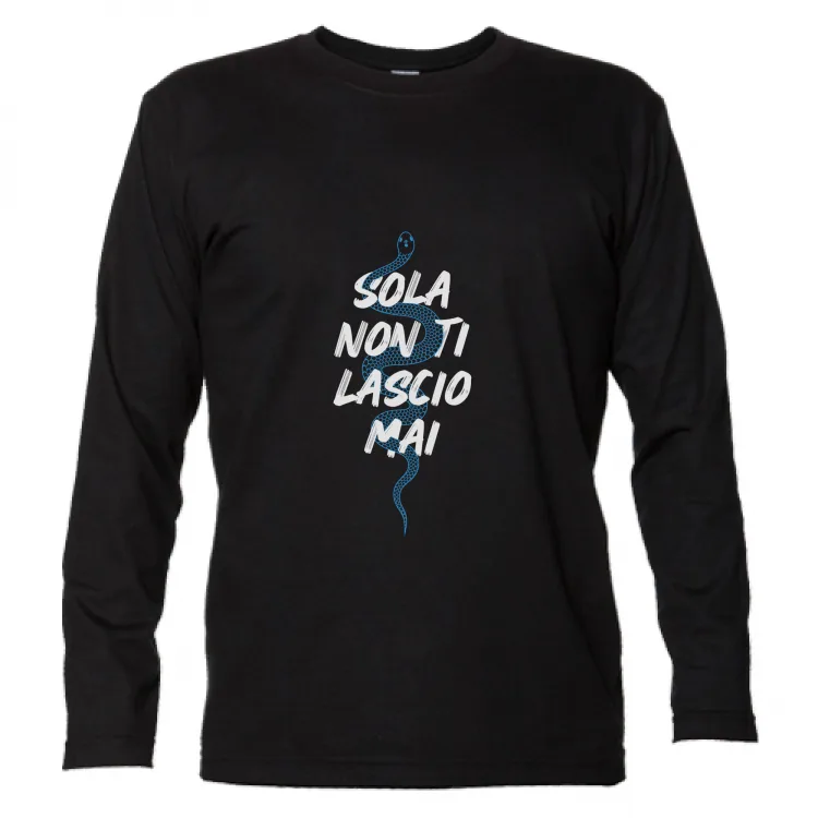SOLA NON TI LASCIO MA-black