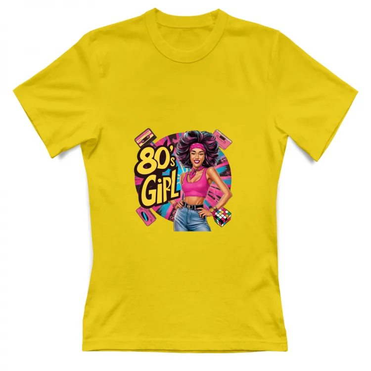 RdMix T-shirt Woman 80's Girl