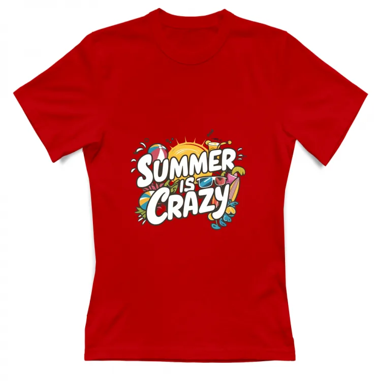 RdMix T-shirt Woman Summer is crazy