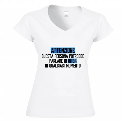 T-Shirt Donna Scollo V