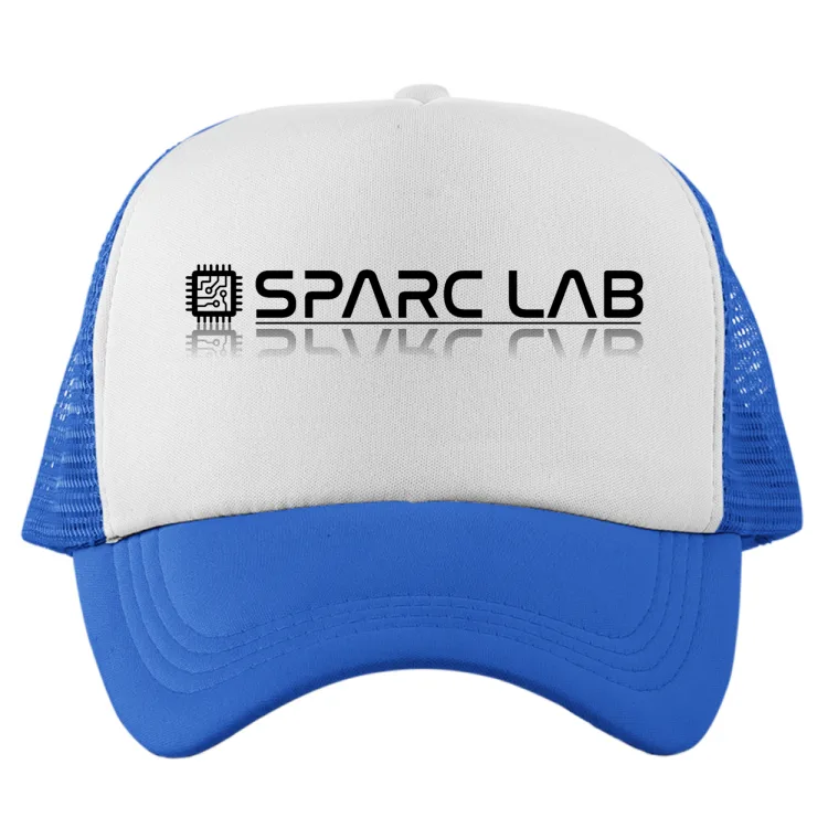SPARC LAB Cappello Trucker BLUE WHITE