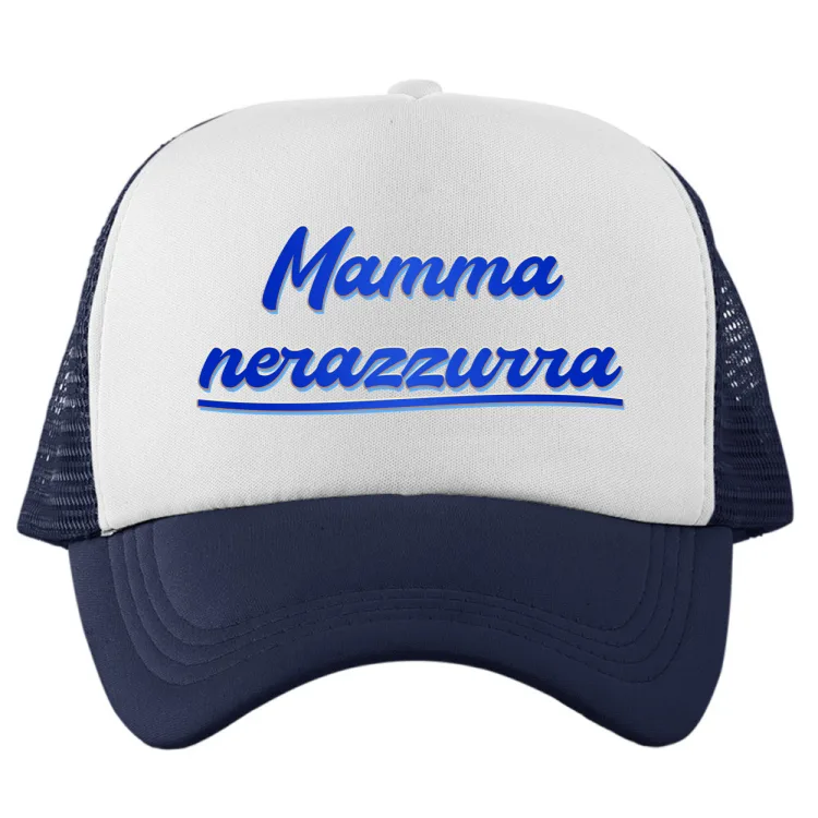 MAMMA NERAZZURRA-CAPPELLO-trucker