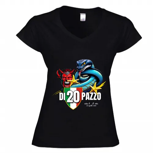 T-Shirt Donna Scollo V