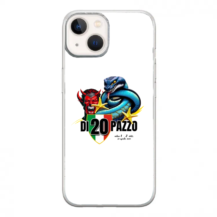Inter Diventi Pazzo - Cover Gomma iPhone 15