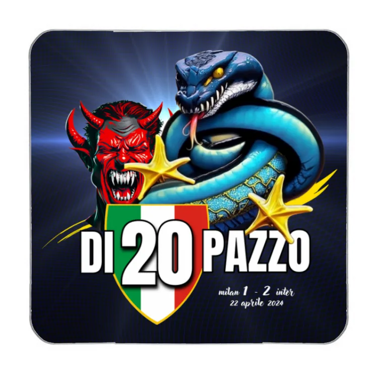 Inter - Diventi Pazzo - Magnete