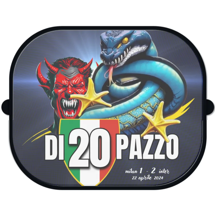Inter - Diventi Pazzo - Parasole Auto