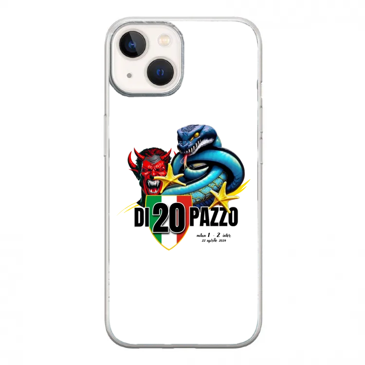 Inter - Diventi Pazzo - Cover Gomma iPhone 14