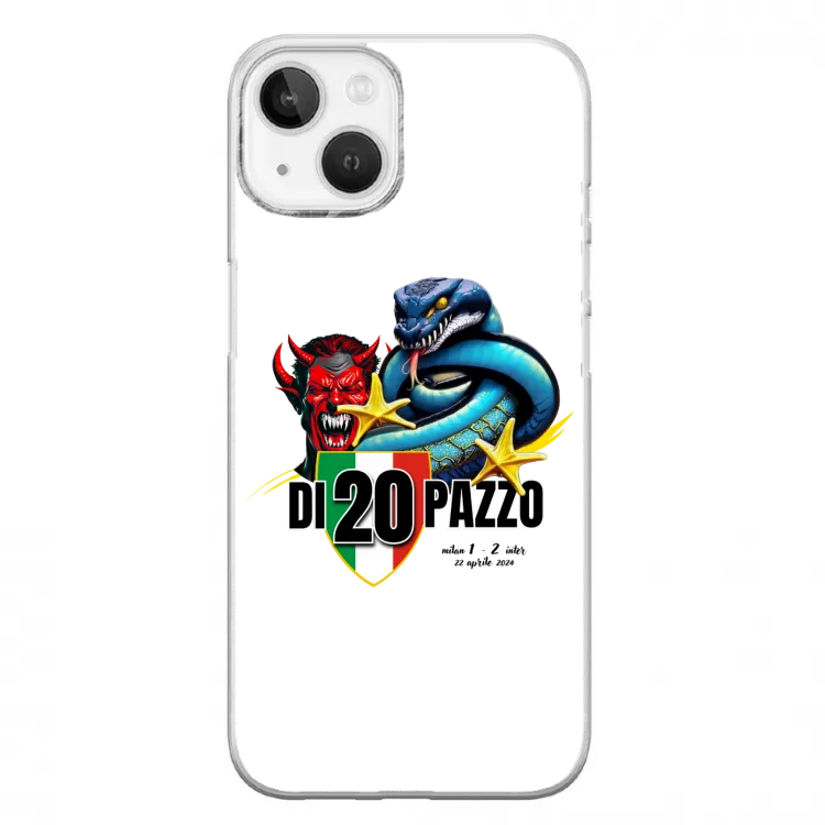 Inter - Diventi Pazzo - Cover Gomma iPhone 14 Plus