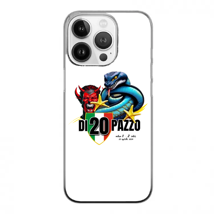 Inter - Diventi Pazzo - Cover Gomma iPhone 14 Pro