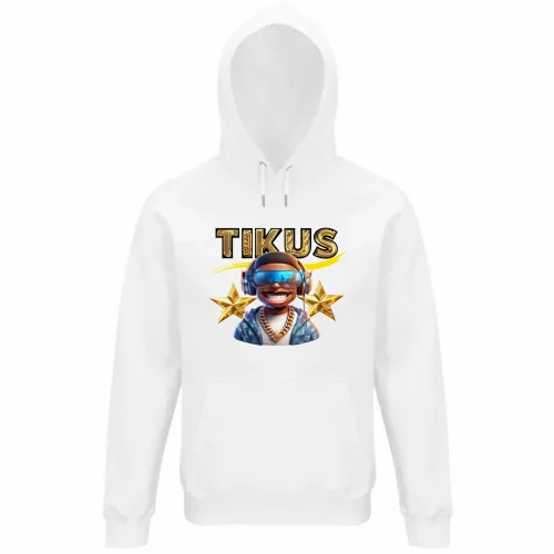 Felpa Organica Unisex Cappuccio