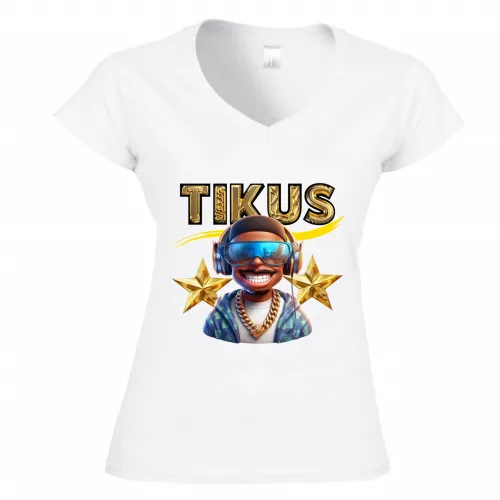 T-Shirt Donna Scollo V