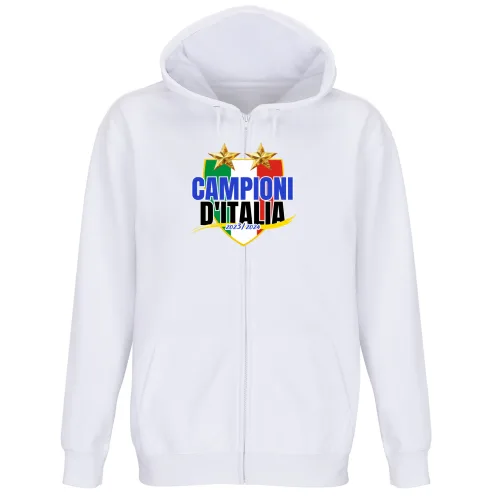 Felpa Premium Cappuccio Zip
