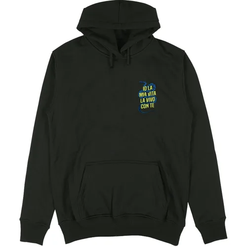 Felpa Unisex con Cappuccio