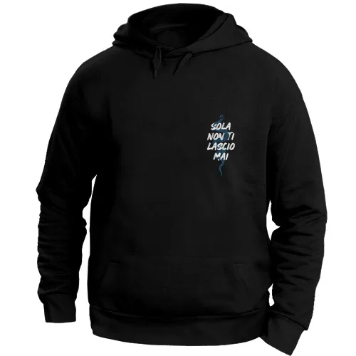 Felpa con Cappuccio Unisex Large