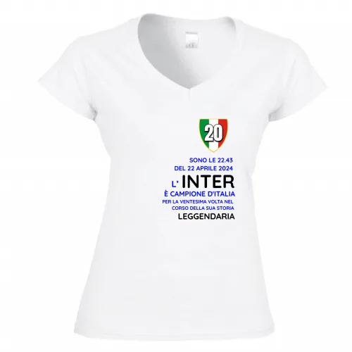 T-Shirt Donna Scollo V