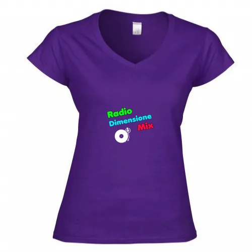 T-Shirt Donna Scollo V
