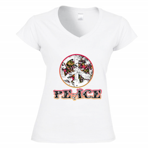 T-Shirt Donna Scollo V