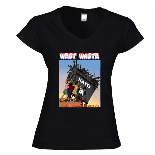 T-Shirt Donna Scollo V