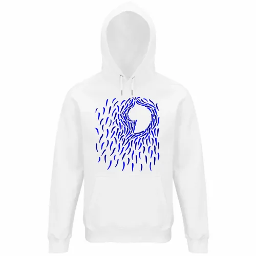 Felpa Organica Unisex Cappuccio