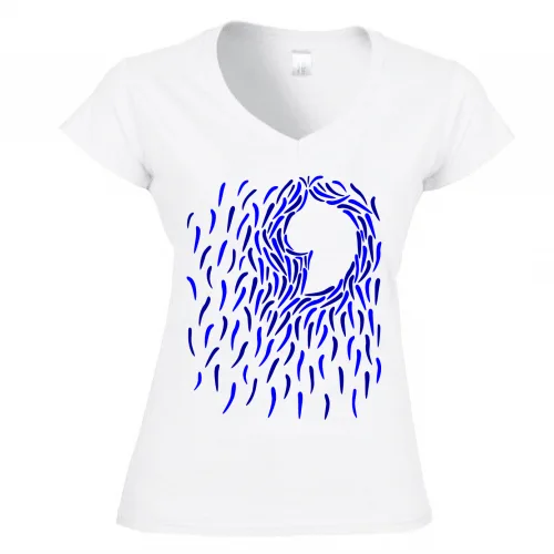 T-Shirt Donna Scollo V