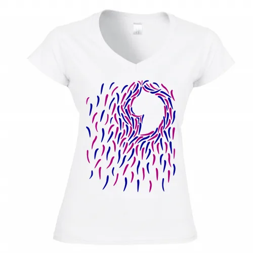 T-Shirt Donna Scollo V