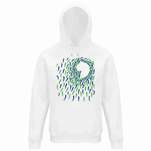 Felpa Organica Unisex Cappuccio